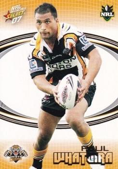 2007 Select NRL Invincible #186 Paul Whatuira Front